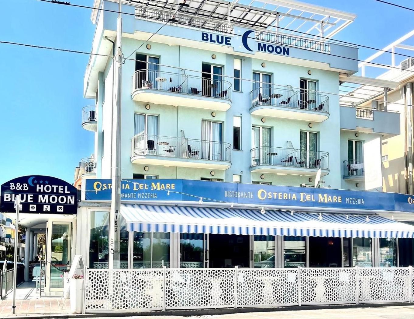 Hotel Blue Moon Rimini Exterior photo